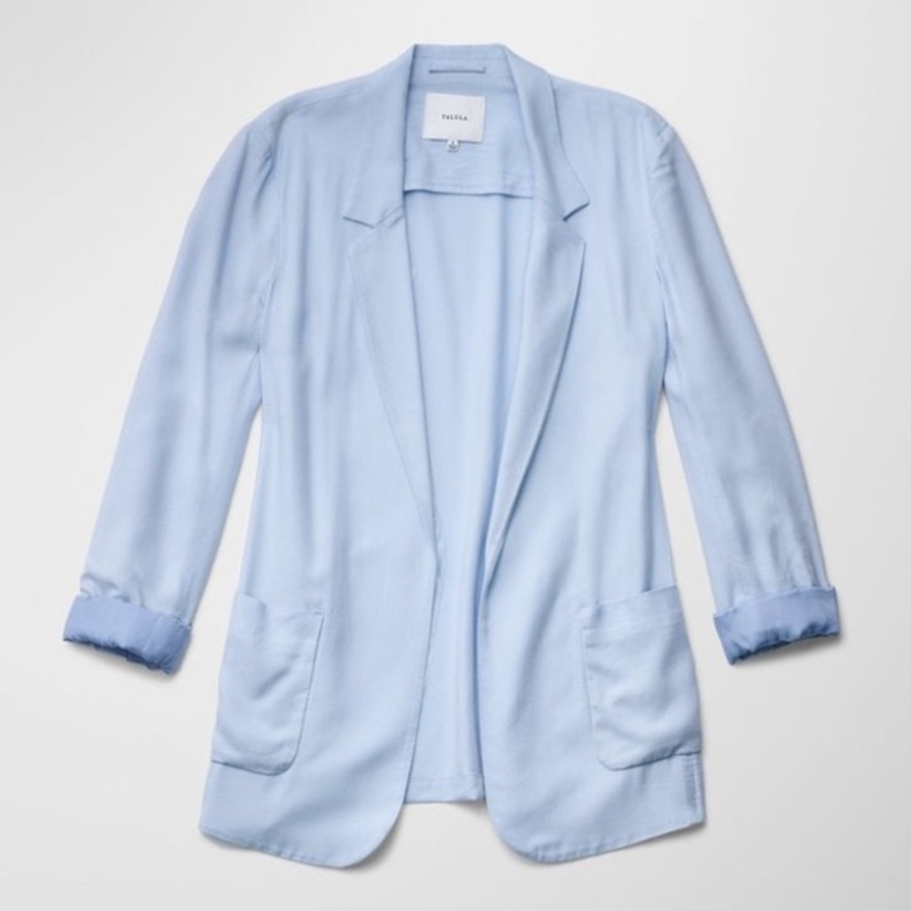 Aritzia Talula Kent Blazer Light Blue